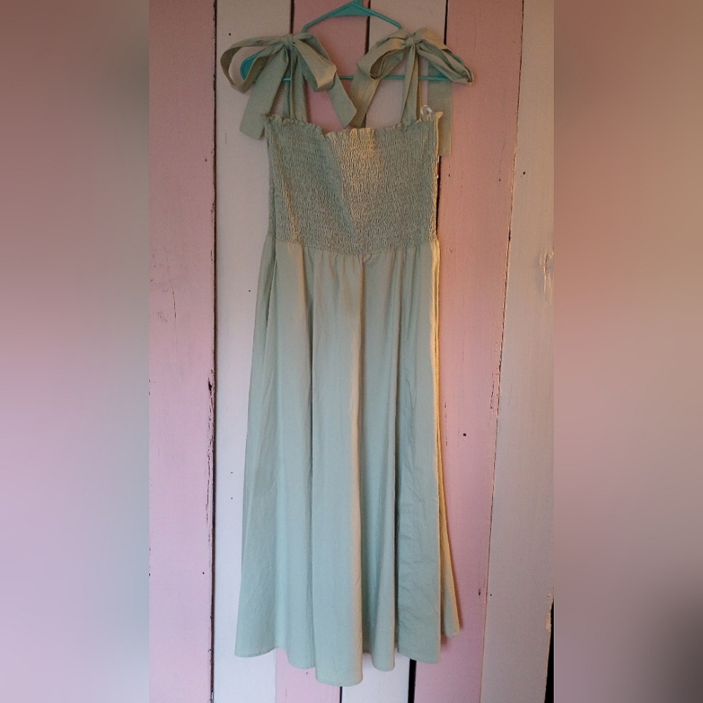 SHEIN Tie Knot Strap Dress